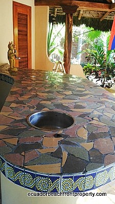 Large beachfront home or B&B for sale in Ecuador